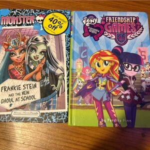 Random children's book + activity books